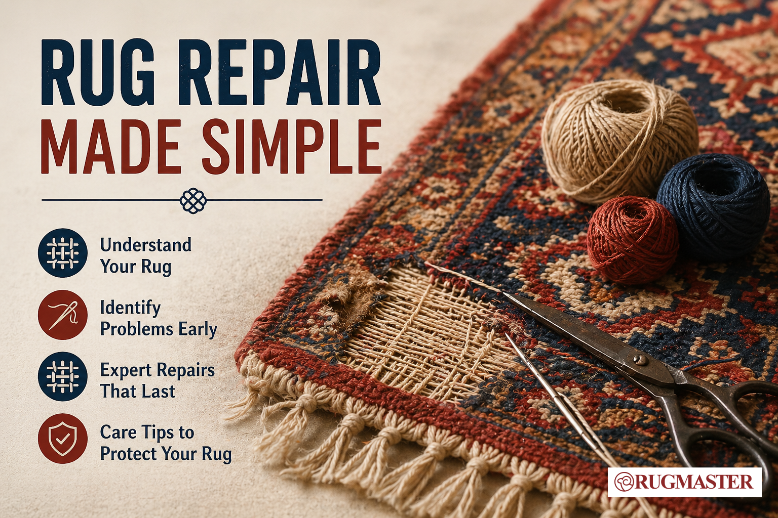Comprehensive Guide to Oriental Rug Repairs: Types of Damage, Terminology, and Professional Restoration Techniques