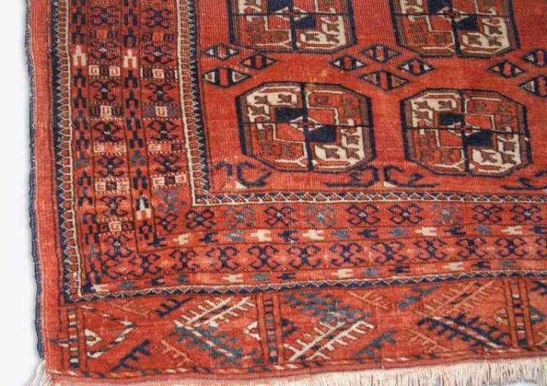 Afghan rug holes repair after Afghan rug holes repair