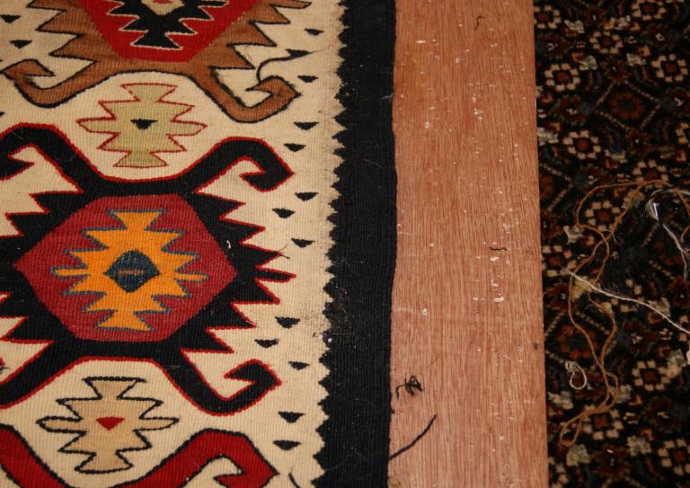 Kilim rug Before Kilim rug Before