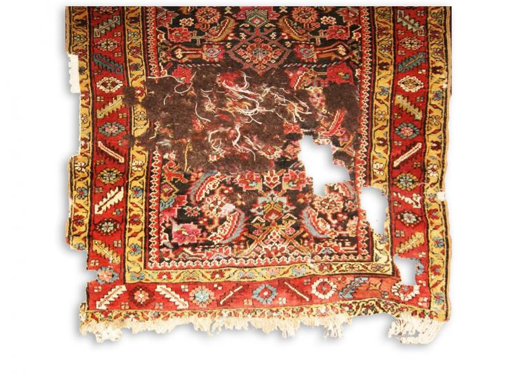 Antique Runner Rug Antique Runner Rug before